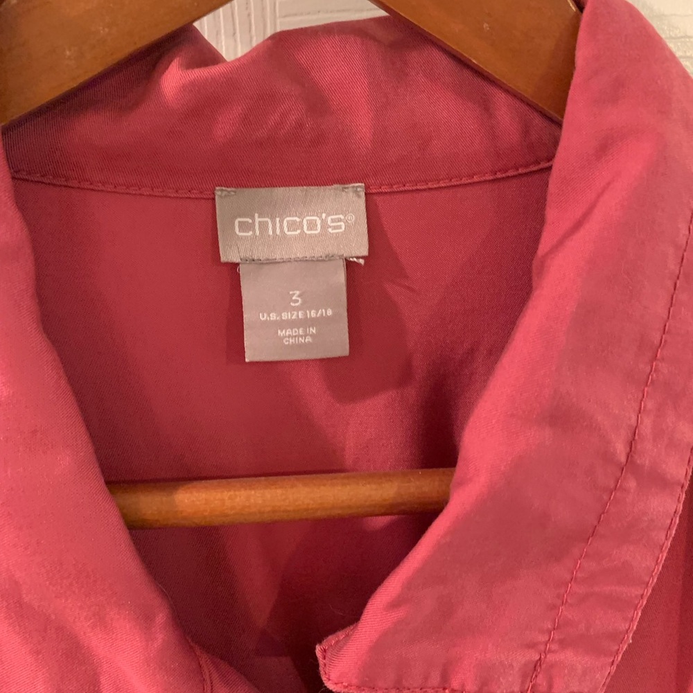 Chico’s Spring Drawstring Jacket - image 5